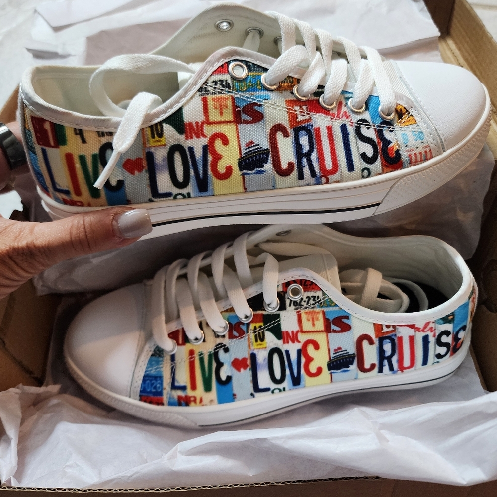Live Love Cruise Sneakers